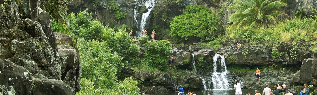 Oheo Gulch Falls at Kipahulu