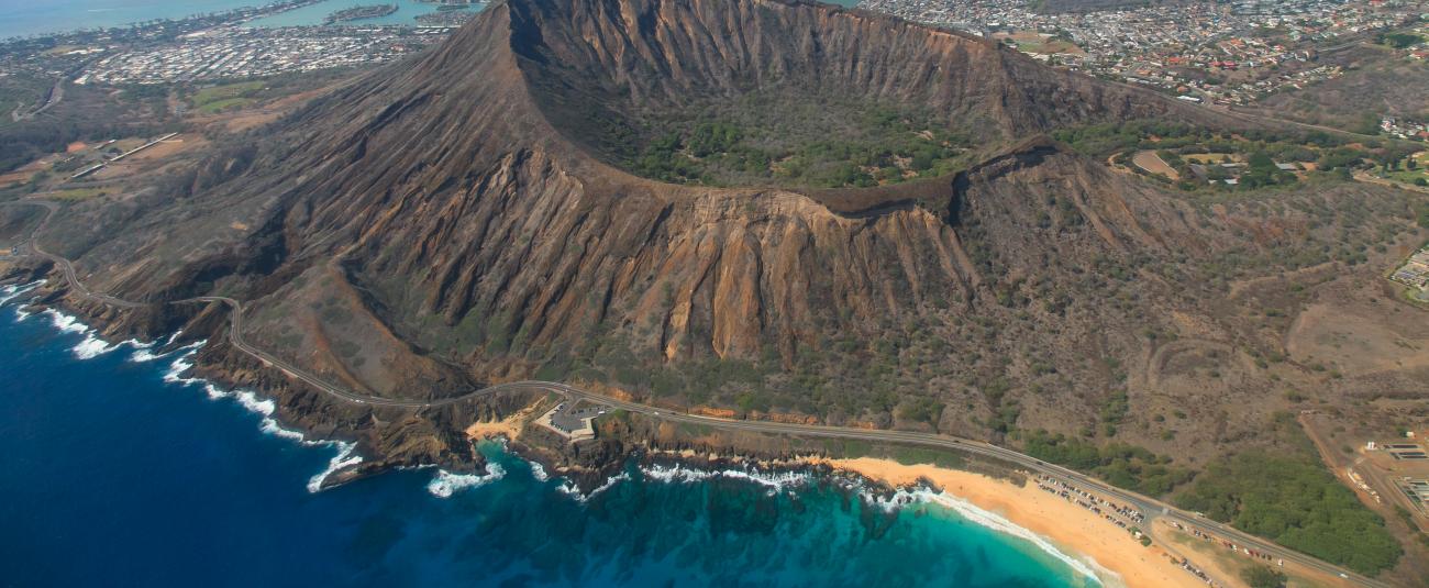 Waikiki Crater on Oahu