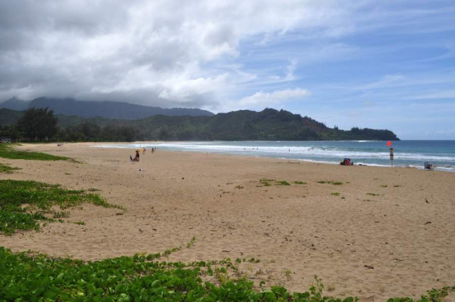 Hanalei Beach Park Kauai Hawaii