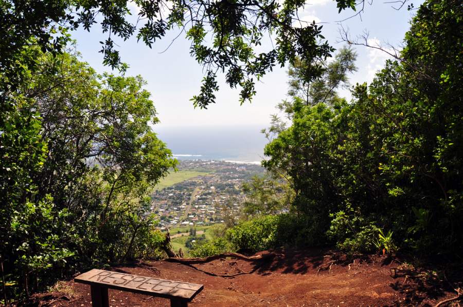 Sleeping Giant Nounou East Trail Kauai Hawaii