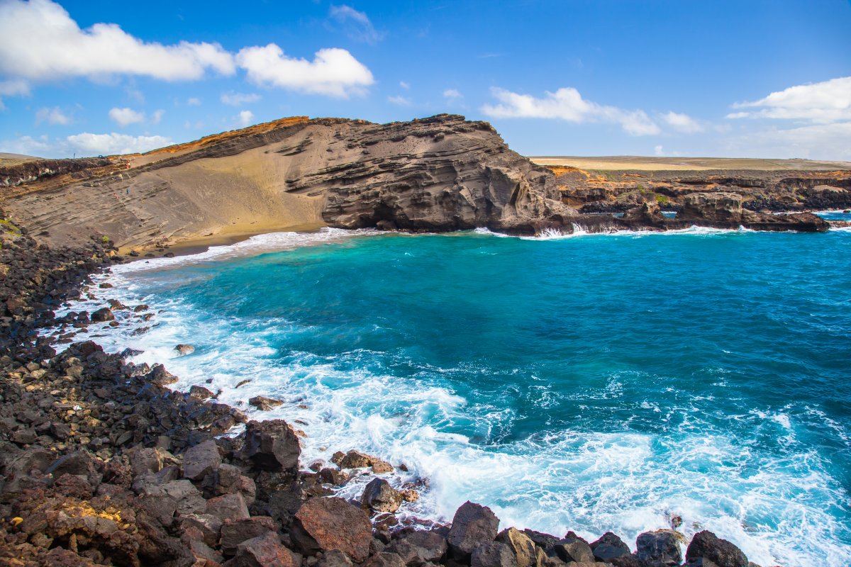 Green Sand Beach Big Island Map Green Sand Beach Big Island Map