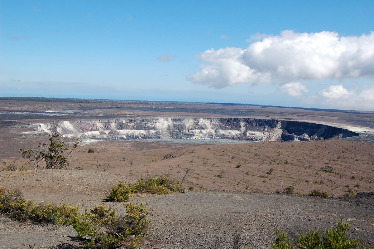 Kilauea Caldera Overlook Big Island of Hawaii
